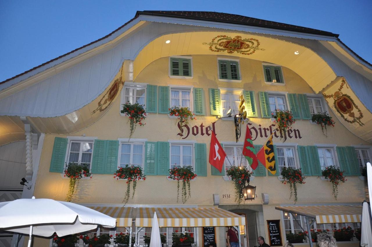 Hotel Hirschen Langnau Buitenkant foto
