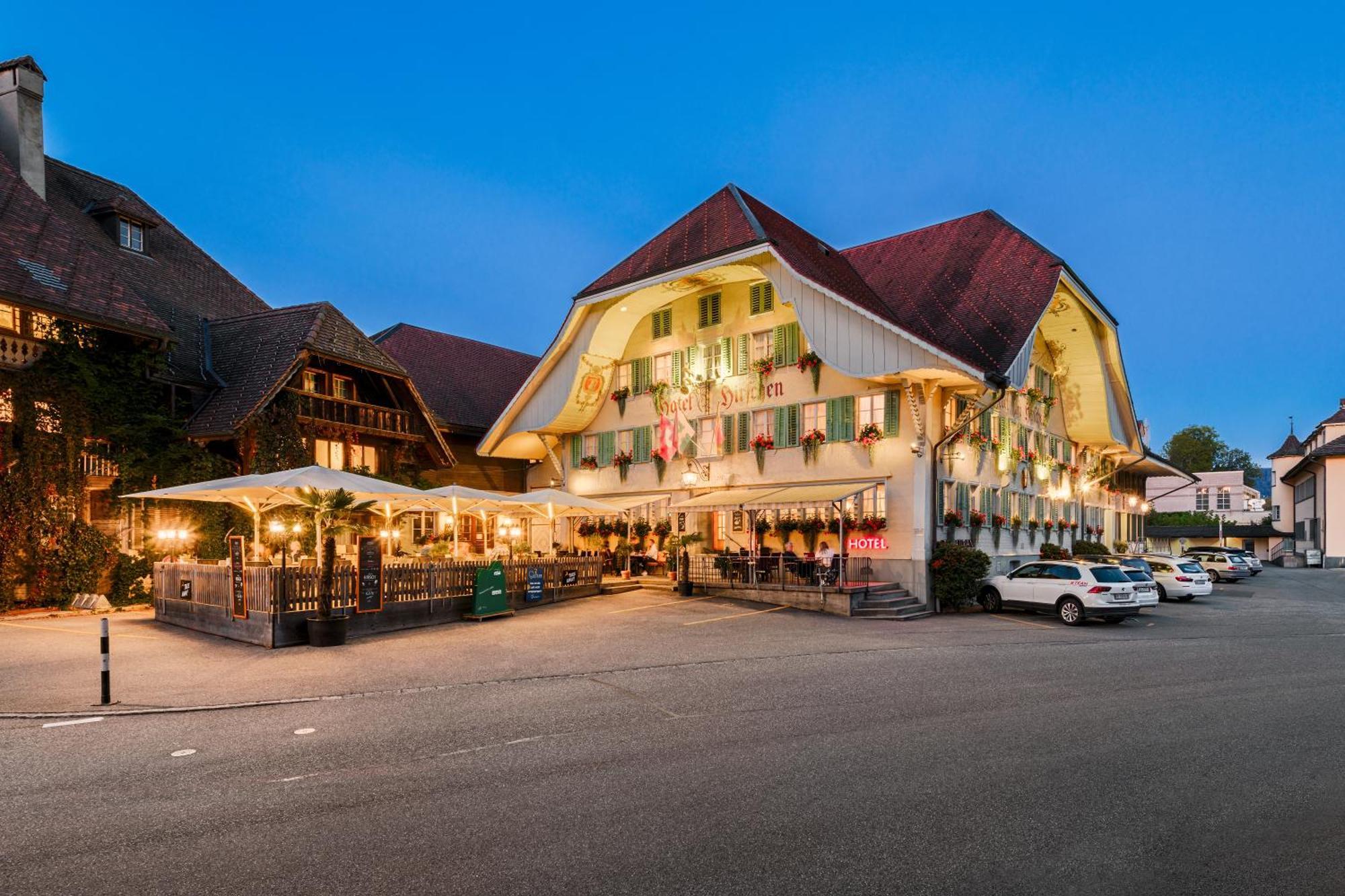Hotel Hirschen Langnau Buitenkant foto